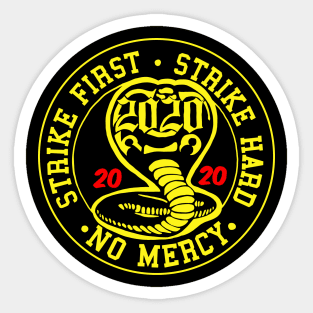 2020 cobra kai design Sticker